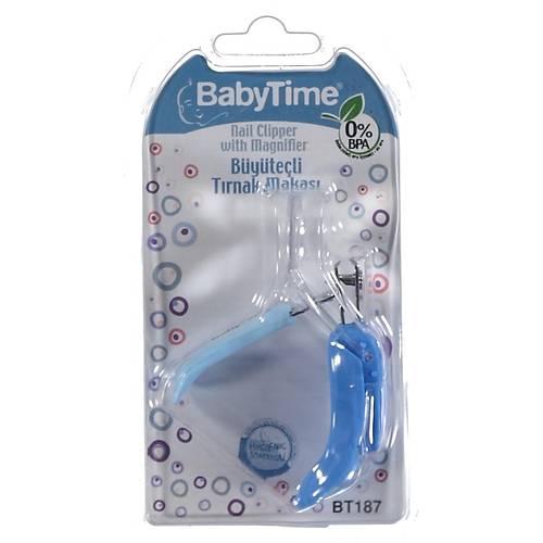 Baby Time Byteli Trnak Makas	 - Mavi