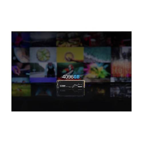 Kingston  4096G KC3000 PCIe 4.0 NVMe M.2 SSD