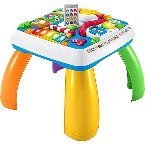 Fisher Price Elen & ren Eitici Kpekiin Aktivite Masas (Trke ve ngilizce)