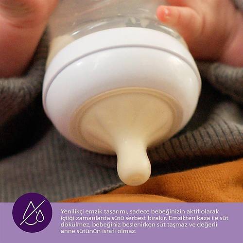 Philips Avent Natural Response 2'li Biberon Emzi�i, 5 Numara, 6 Ay+