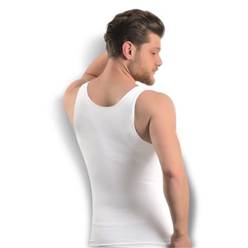 Beyaz Erkek Diki�siz V�cut Toparlay�c� Korse - 740