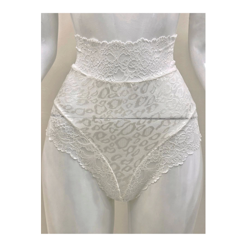 Ekru Dantelli Y�ksek Bel K�lot Ven�s-k1012