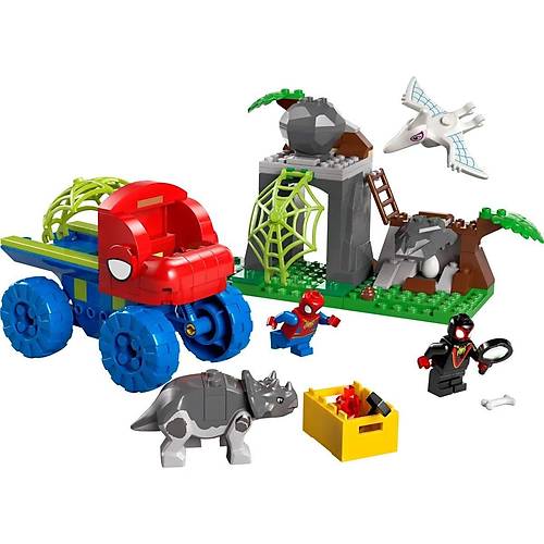 11199 Lego Marvel Spidey-Spidey Ekibi Dinozor Kamyonlu Kurtarma 136 par�a +4 ya�