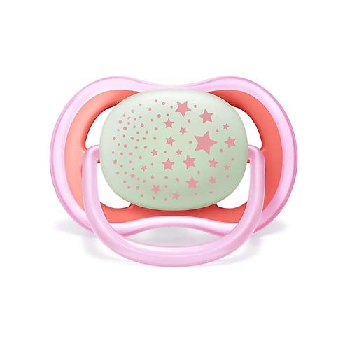 Philips Avent SCF376/22 Ultra Air Night Karanlkta Parlar Gece Emzii 6-18 ay Kz