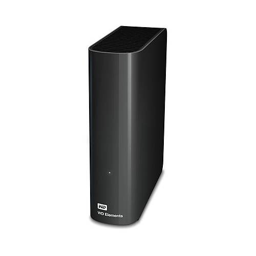 WD Elements 3.5'' 4TB Black USB 3.0 -USB 2.0