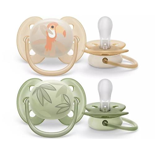Philips Avent Ultra Soft Yumu�ak 2li Emzik 0-6 Ay - SCF091/07