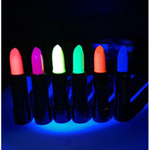 Karanl�kta Parlayan Yanan Uv Neon Ruj Y�z Boyama 6 Adet 6 Renk