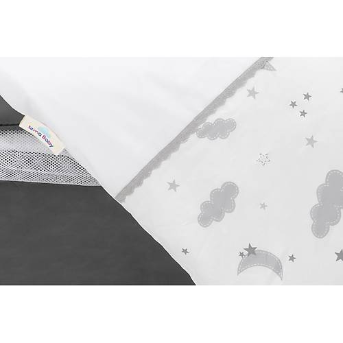 Sema Baby 6 Para Lks Park Yatak Bebek Uyku Seti - Moon