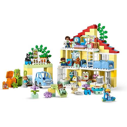 10994 LEGO� Duplo� 3�� 1 Arada Aile Evi 218 par�a +3 ya�