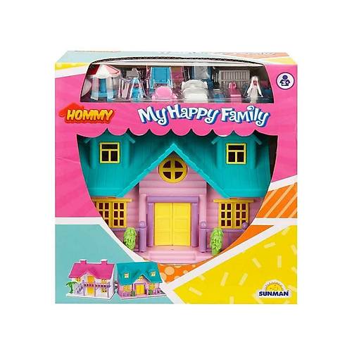 2080 Happy Family Villa Oyun Seti 18 Par�a