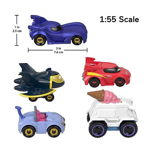 HML20 Fisher-Price Batwheels �oklu Ara� Paketi