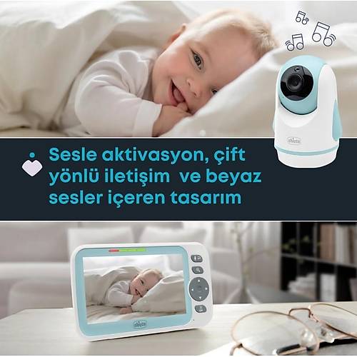Chicco Evolution Kameral Akll Bebek Telsizi