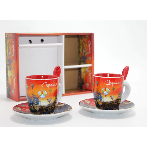 Y�resel �kili Fincan Seti Alk1566