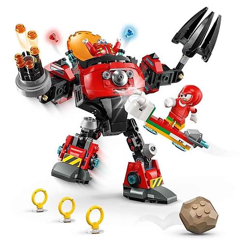 77005 Lego Sonic -Knuckles Dr. Eggman�n Robotuna Kar�� 350 par�a +8 ya�