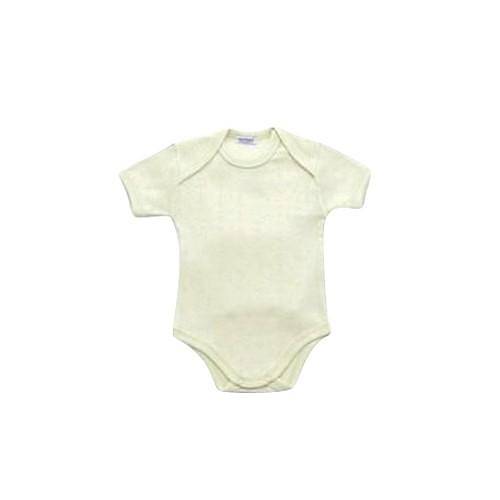 Sevi Bebe Jakarl Yarm Kollu Body - Beyaz 6 Ay