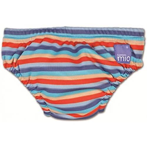Bambino Mio Swim Nappy Bebek Mayosu Turuncu izgili