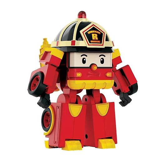 POLI MRT-686 Sesli ve I��kl� Robocar Poli B�y�k Transforming Robot Roy -Necotoys