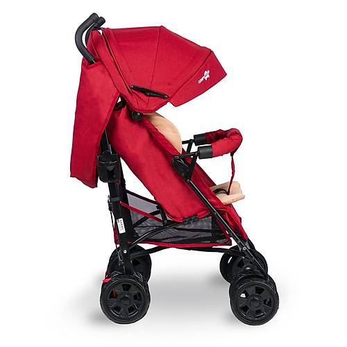 Comfymax Tam Yatar Baston Bebek Arabas  Dark Red