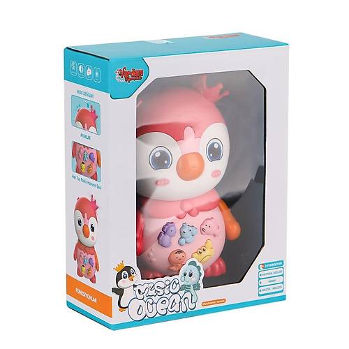 JLG-855-115A I��kl� ve M�zikli Penguen Pianosu -Vardem Oyuncak