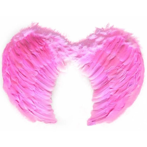 Pembe Renkli Orta Boy �ocuk Melek Kanad� 40x60 Cm