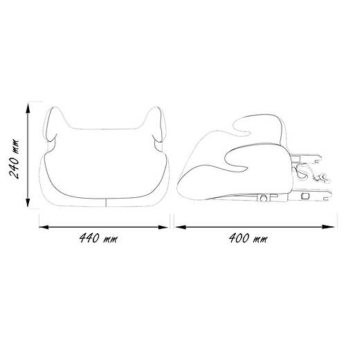 Marvel SpidermanComfort Isofixli Ykseltici 15-36kg Oto Koltuu