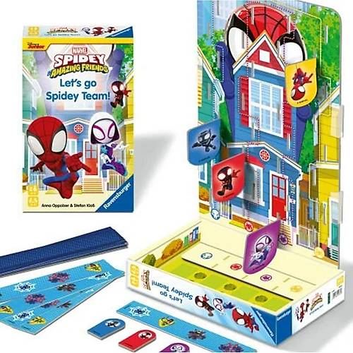 248728 Ravensburger - Spidey Tak�m� - Seyahat Boy Kutu Oyunu