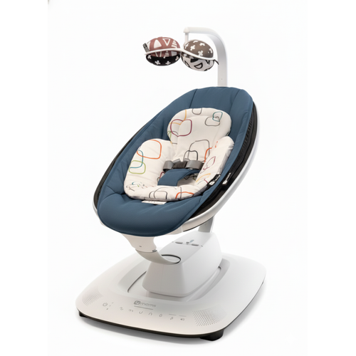 4moms Mamaroo 5.0 Elektrikli Ana Kuca�� - Slate Blue + Yenido�an Destek Pedi