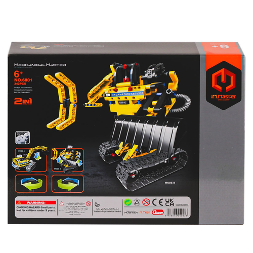 6801 IMM Mekanik Master Bloklar� Kep�e 2IN1 342 Par�a