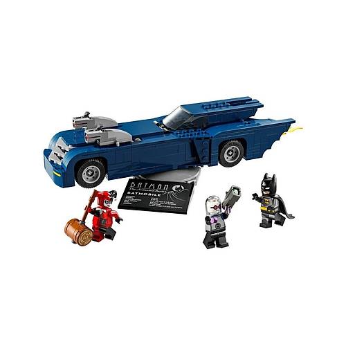 76274 Lego Marvel Batmobile Batman Harley Quinn ve Mr. Freeze 435 par�a +8 ya�