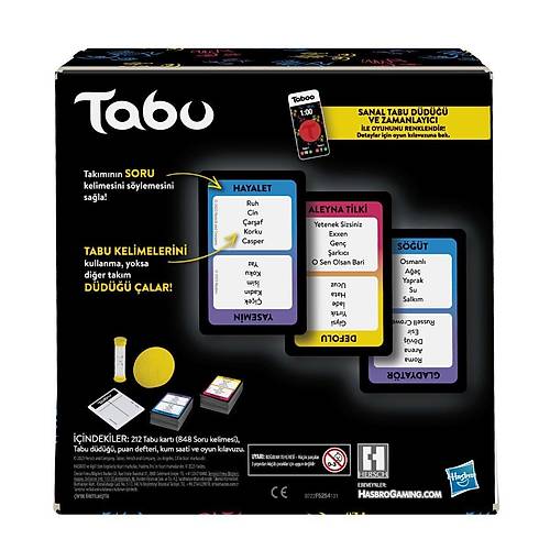 F5254 Hasbro Gaming - Tabu +13 ya�