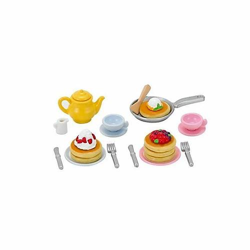 5225 Sylvanian Families Pankek Seti fig�rler ayr� sat�l�r +3 ya�