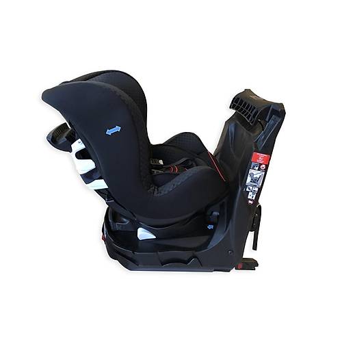 Ferrari Titan Isofixli 0-25kg 360� D�nebilen Oto koltu�u - NERO