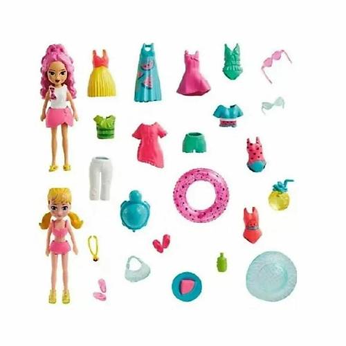 HNF51 Polly Pocket ve Arkada�lar� Farkl� Moda Aksesuarlar� Oyun Setleri