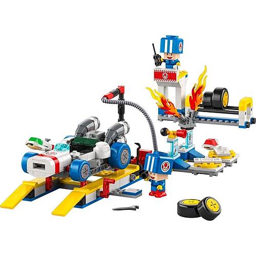 72035 Lego Super Mario Mario Kart � Toadun Garaj� 390 par�a +8 ya�