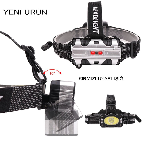 4 Modlu Sens�rl� �arjl�  G��l� Kafa Lambas�  Wt-248