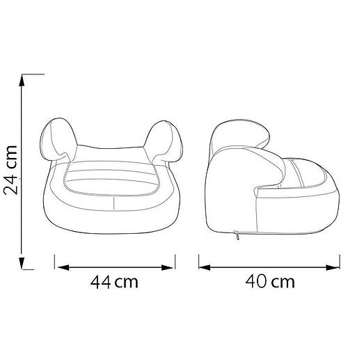 Comfymax Dream 15-36kg Y�kseltici / Oto koltu�u - Skyline Black