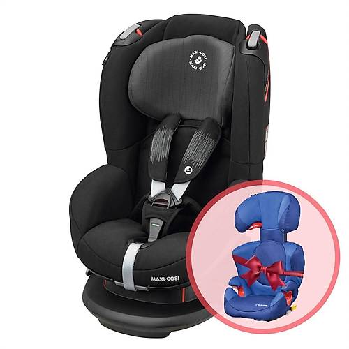 Maxi-Cosi Tobi Oto Koltuu Frequency Black / Rodi XP FX Oto Koltuu Electric Blue Hediyeli