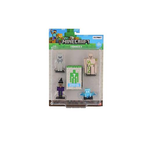 PMI MC2040 Minecraft 3D Fig�r Toppeez 5li Set