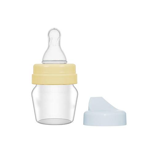 Bambino Biberon Silikon Emzik Mini Cam 30 ml - Sar