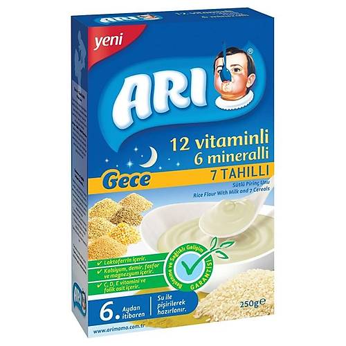 Ar� Mama 7 Tah�ll� Gece 250 gr