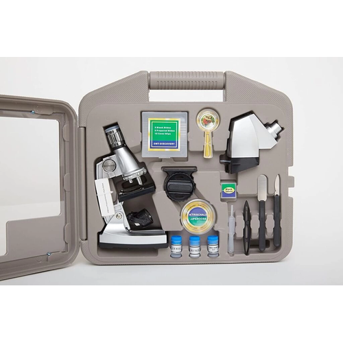 50x100x200x400x6001200x  �ocuklari�in E�itici  Projekt�rl� Mikroskop Seti