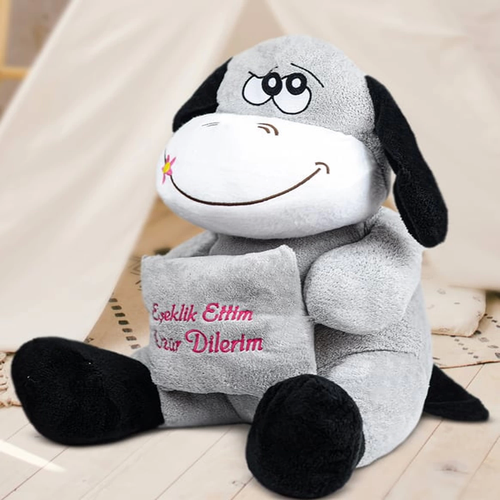 E�eklik Ettim �z�r Dilerim Pelu� Oyuncak E�ek