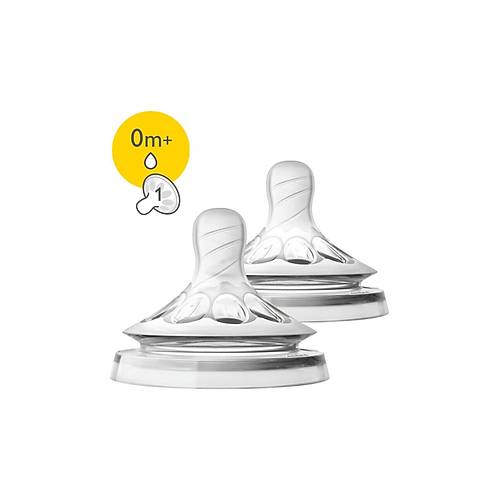 Philips Avent Natural Biberon Emzii Yenidoan 0 Ay+ 2li SCF631/27