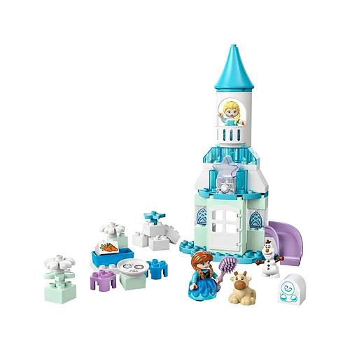 10455 Lego Duplo Anna ve Elsa'n�n Karlar �lkesi �ato Partisi 54 par�a +2 ya�