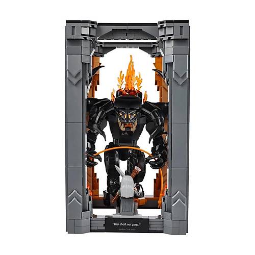10367 Lego icons - Y�z�klerin Efendisi: Balrog� Kitapl�k Dekoru 1201 par�a +18 ya�