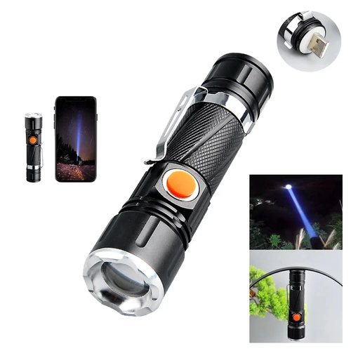 P50 Led �arjl� M�knat�sl� Usb El Feneri  Wt-622