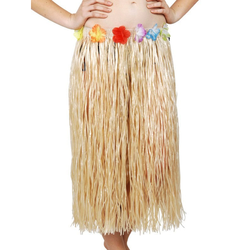 Hawaii Tarz Hula Etei  60 Cm Hasr Naturel Etek