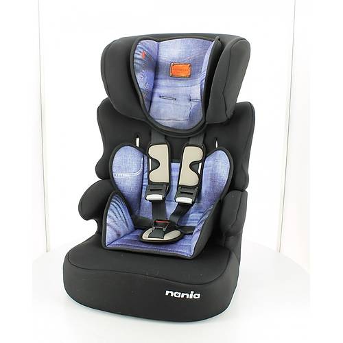 Nania �ift Yast�kl� 9-36kg Oto Koltu�u - Blue Jean