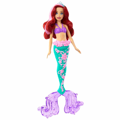 HLW00 Disney Prensesleri Muhte�em Renk De�i�tiren Sa�l� Deniz K�z� Ariel
