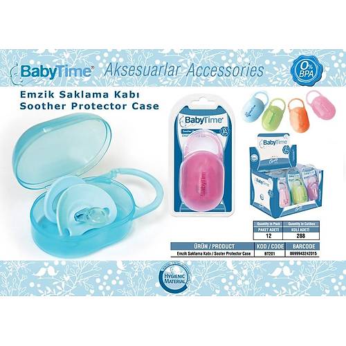 Baby Time Emzik Saklama Kab�
